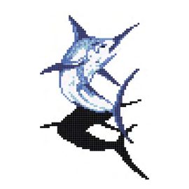 Стъклена мозайка ONIX Blue Marlin S_001