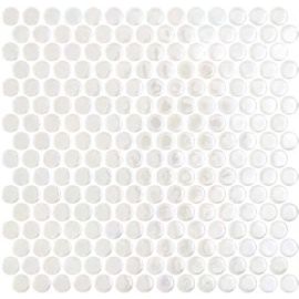 Стъклена мозайка ONIX Penny Opalo White
