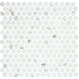 Стъклена мозайка ONIX Penny Calacatta Gold Matte