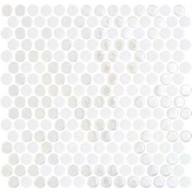 Стъклена мозайка ONIX Penny Natureglass Opalo White