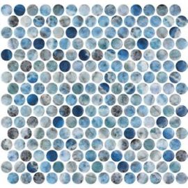 Стъклена мозайка ONIX Penny Kara Blue