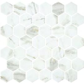 Стъклена мозайка ONIX Hex XL Athena Matte