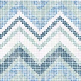 Стъклена мозайка ONIX Nieve Azul Celeste 25251, Nieve Turquesa 25365, Nieve Verde