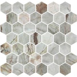 Стъклена мозайка ONIX Hex XL Beray Matte