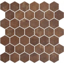 Стъклена мозайка ONIX Hex XL Romana Matte