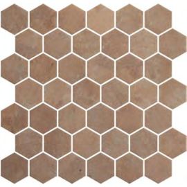 Стъклена мозайка ONIX Hex XL Clay Matte