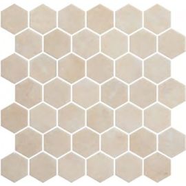 Стъклена мозайка ONIX Hex XL Serena Matte