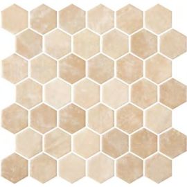 Стъклена мозайка ONIX Hex XL Cottiva Hispalis Matte