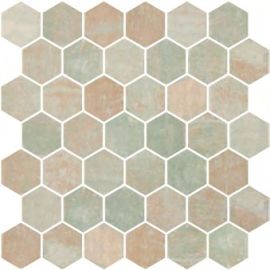 Стъклена мозайка ONIX Hex XL Cottiva Bosco Matte