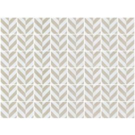 Стъклена мозайка ONIX Penta Chevron Beige MS