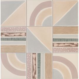 Sartoria Genesi Terra Rainbow 15x15 см декор микс мат